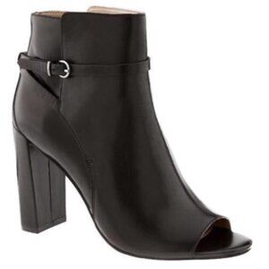 Banana Republic Gayle Leather Open Toe Bootie 7.5